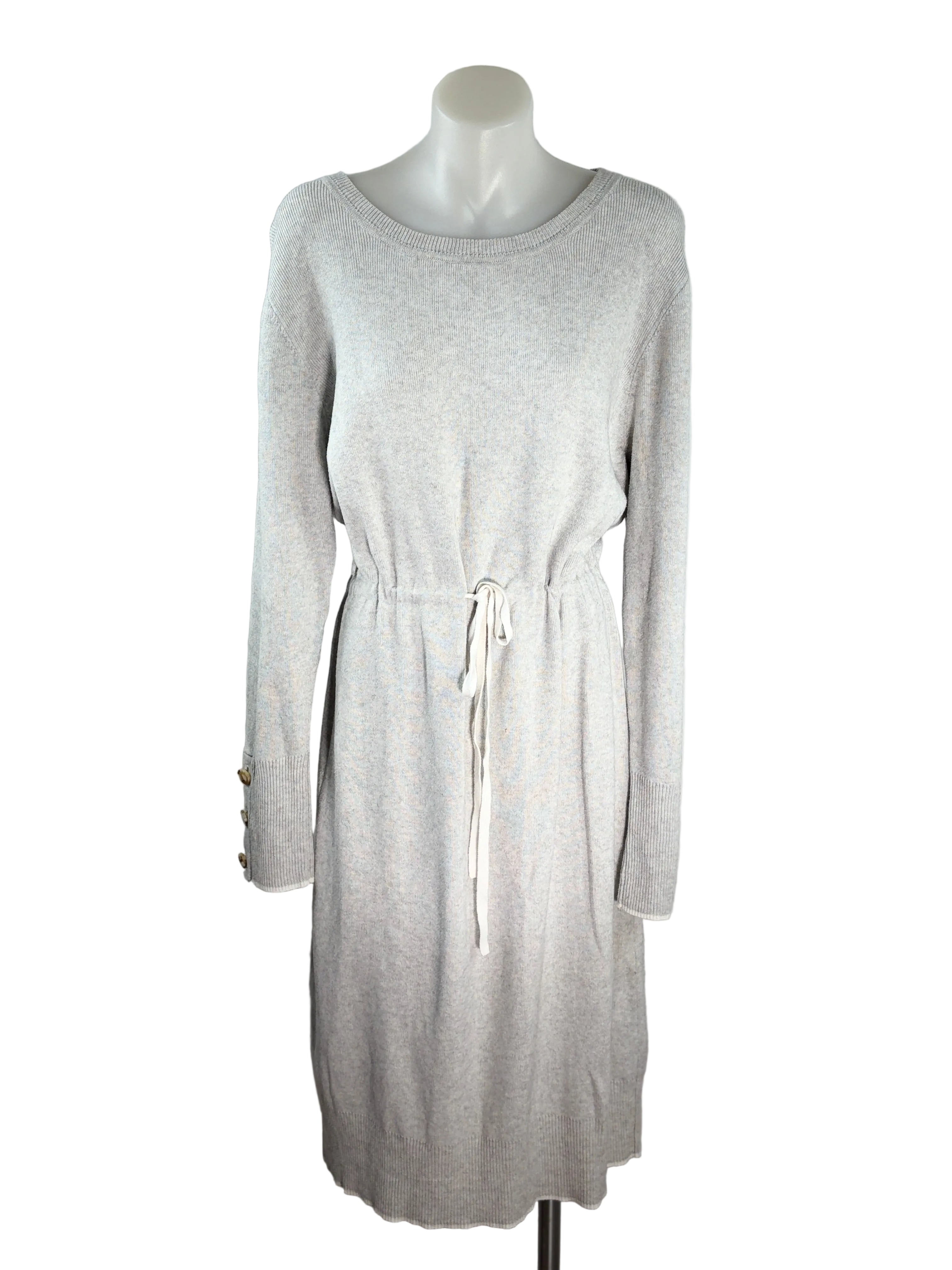 Elka Collective | Drawstring Waist Knit Dress | Size 14