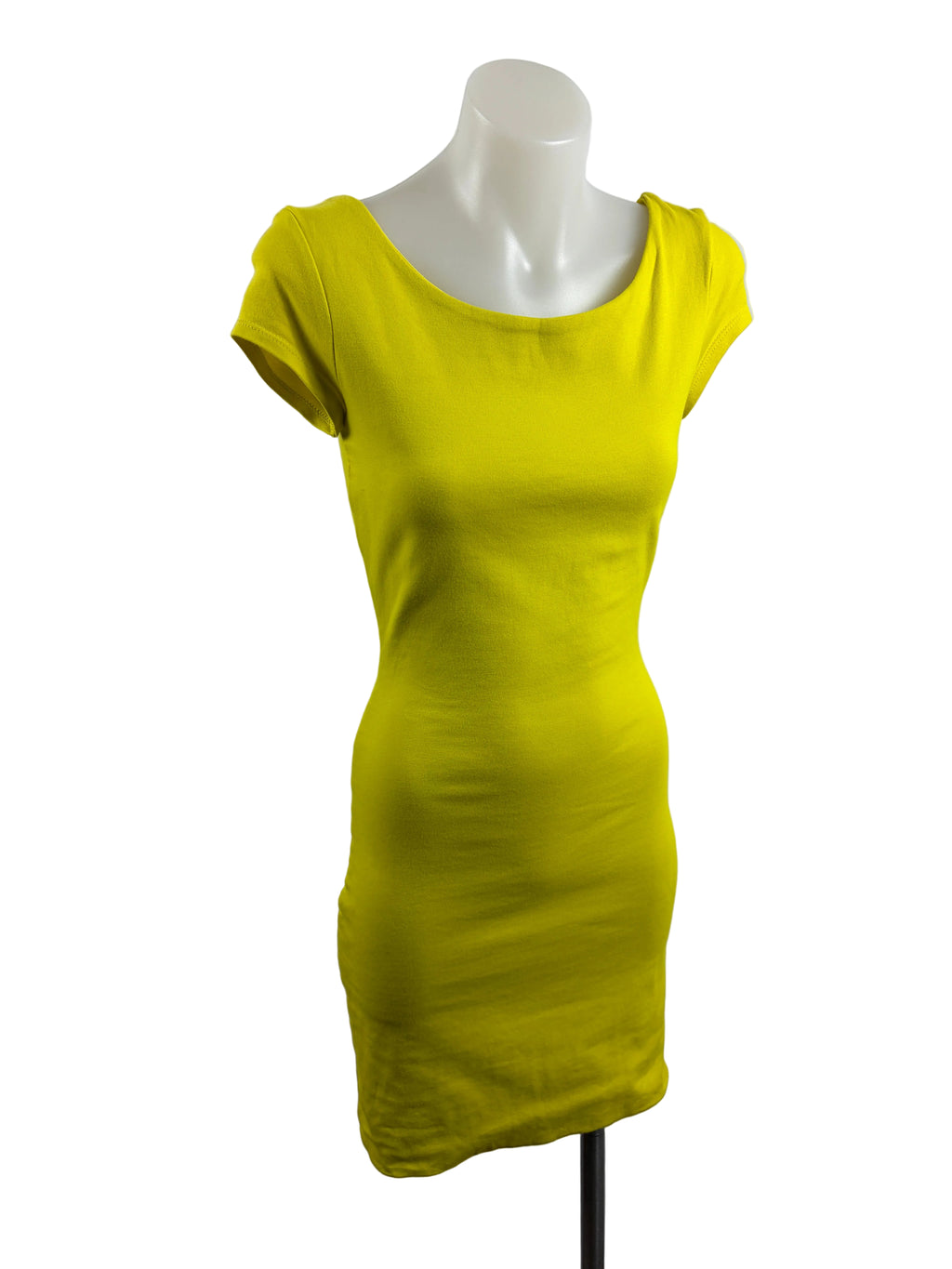 Kookai | Ladder Cutout Bodycon Dress | Chartreuse Yellow (AU 8)