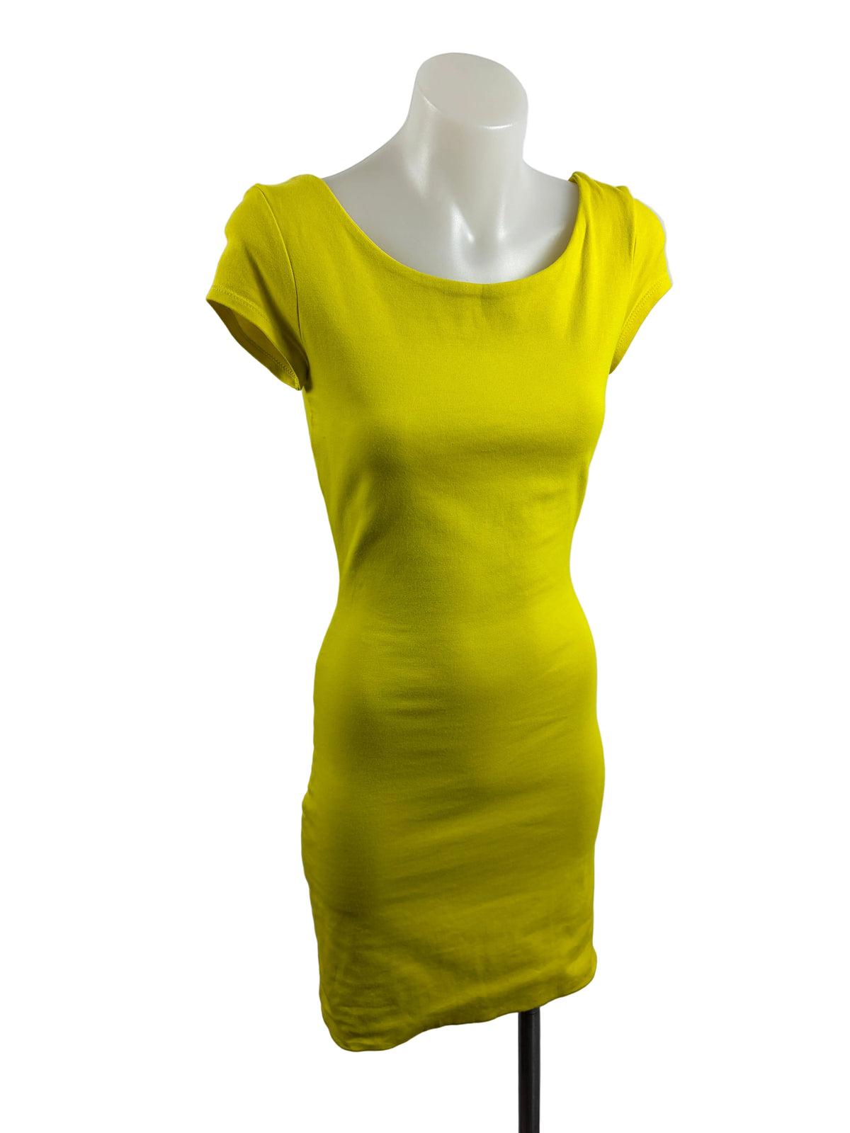 Kookai | Ladder Cutout Bodycon Dress | Chartreuse Yellow (AU 8)
