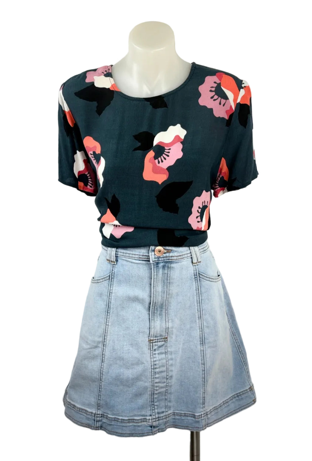 Mister Zimi Bold Floral Tee - Size 10