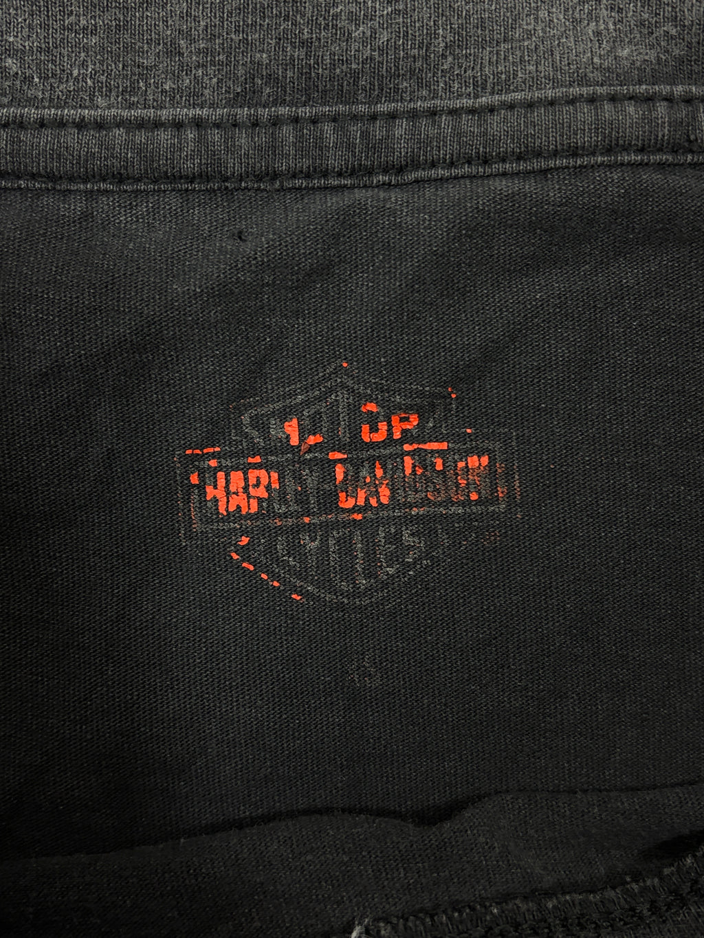 Vintage Style Harley Davidson Crop Tee - Size XS