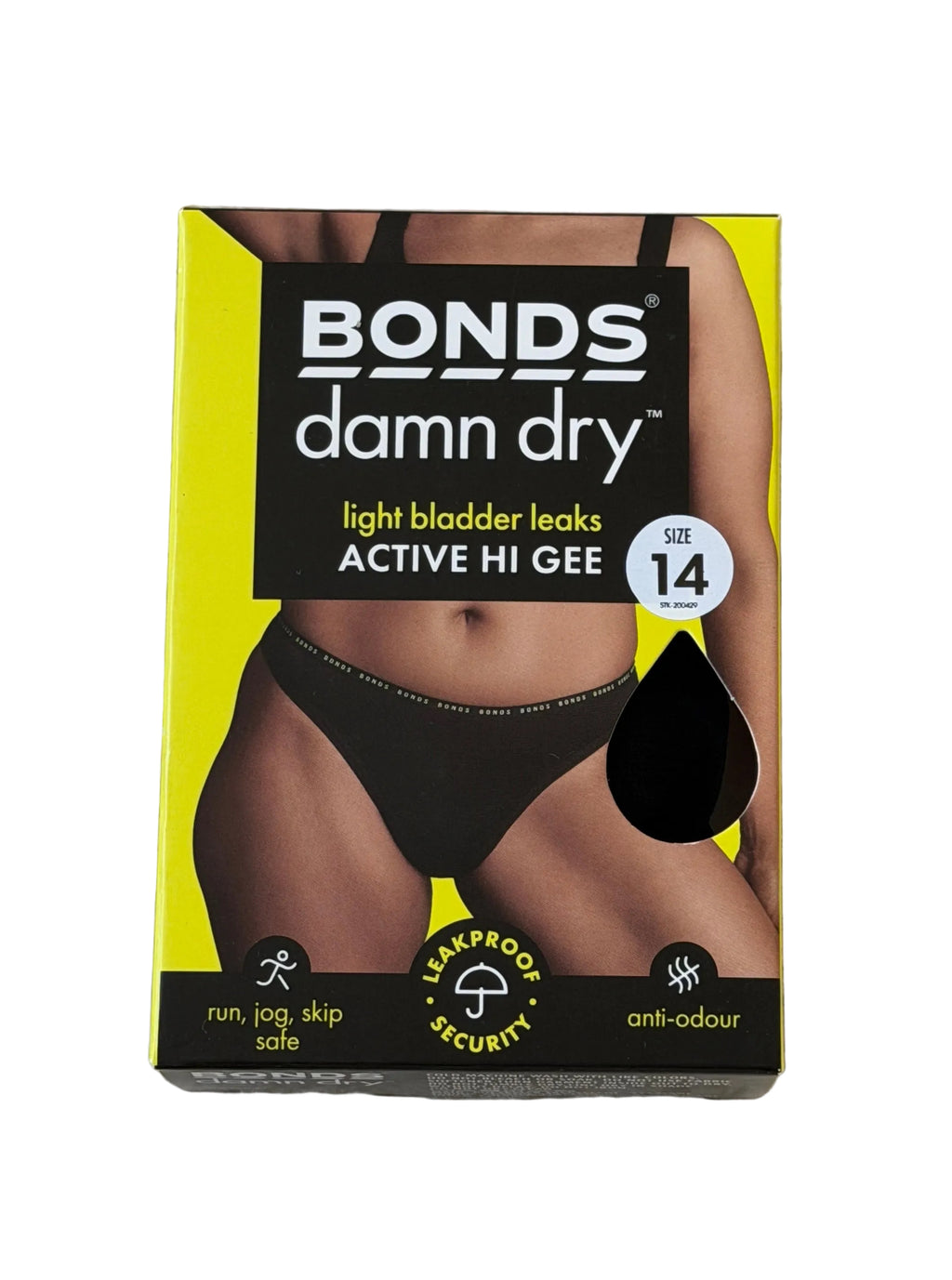 Bonds Damn Dry Active Hi Gee BNIB