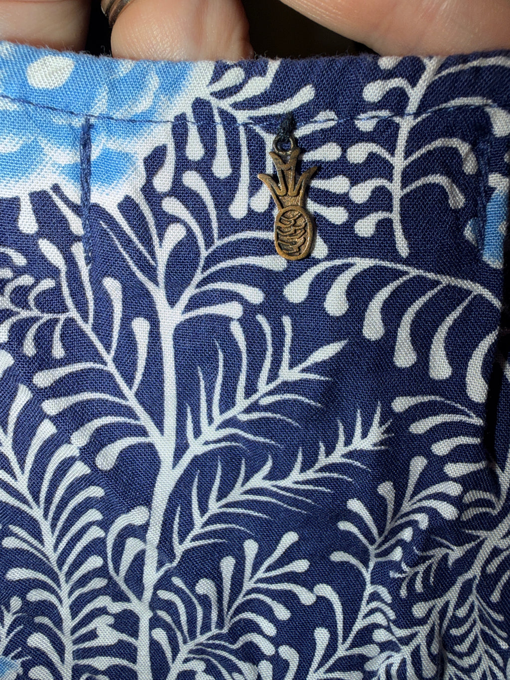 Beachgold | Fern Print Wrap Dress | Size S/M