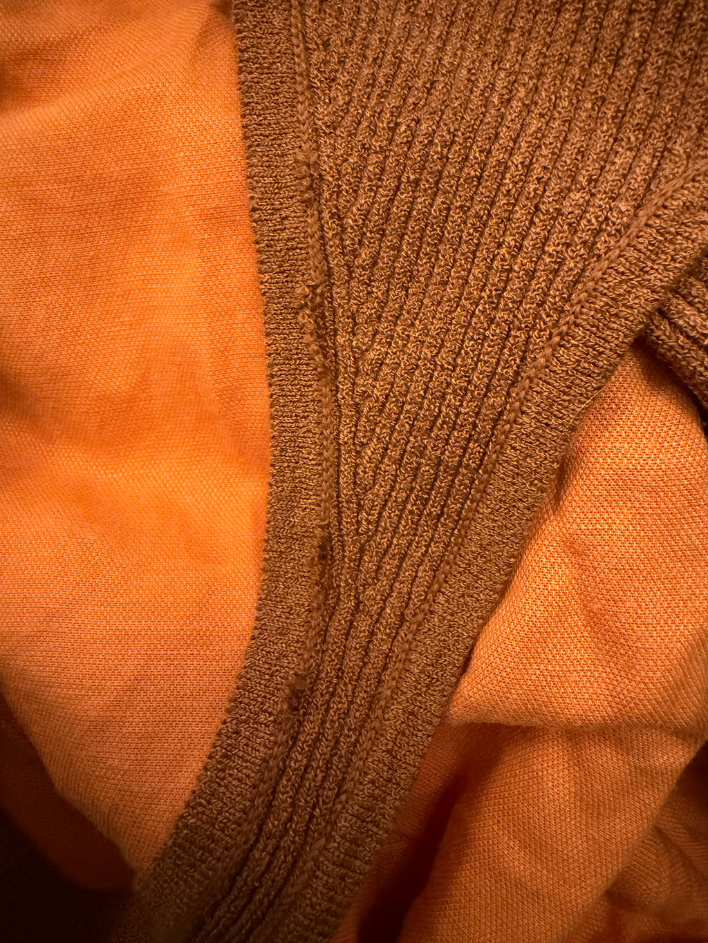 Mossman Dreaming Wild Rib-Knit Midi Dress in ginger biscuit – view 10 of 10