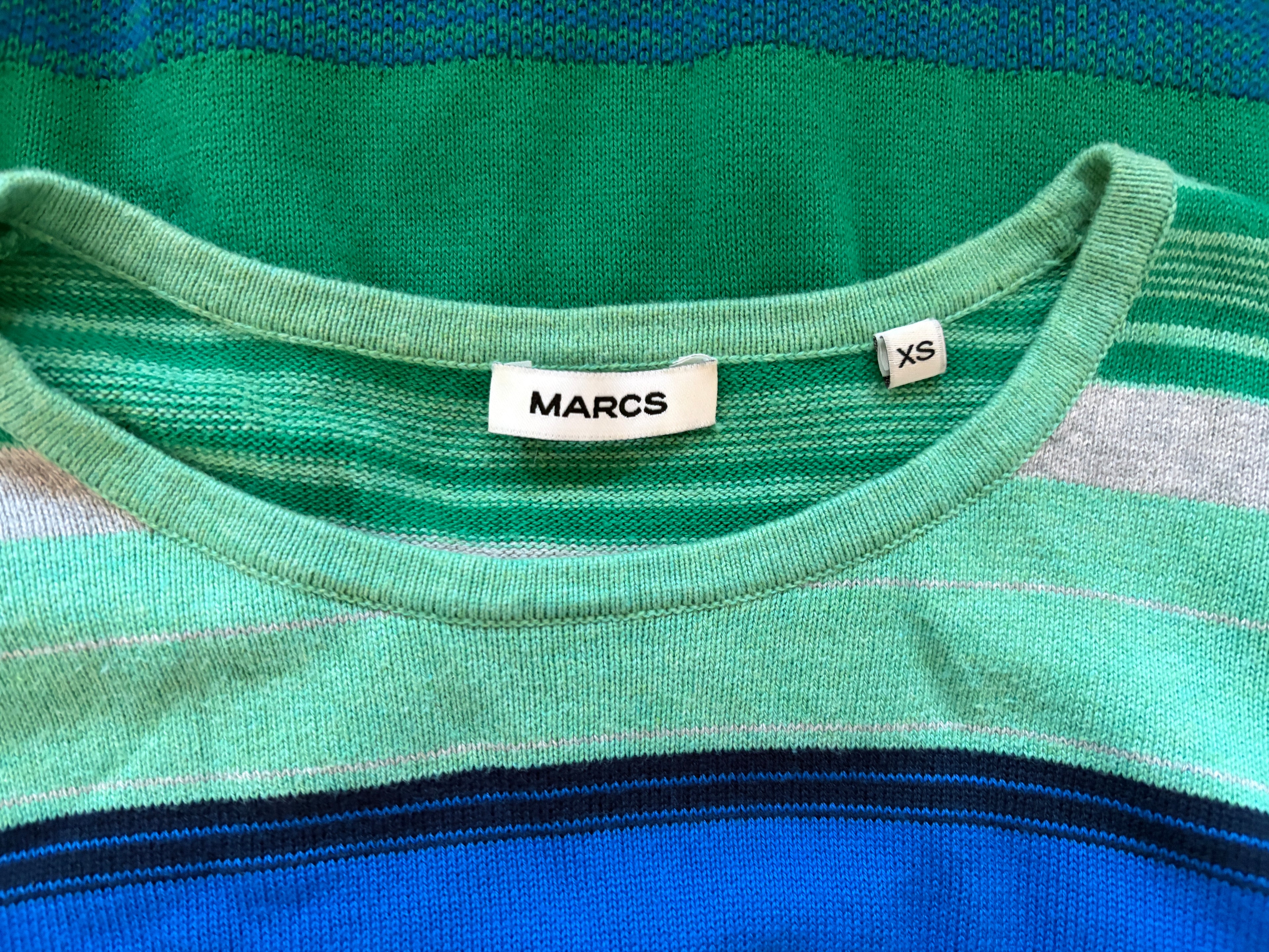 Marcs Blue & Green Knit Top