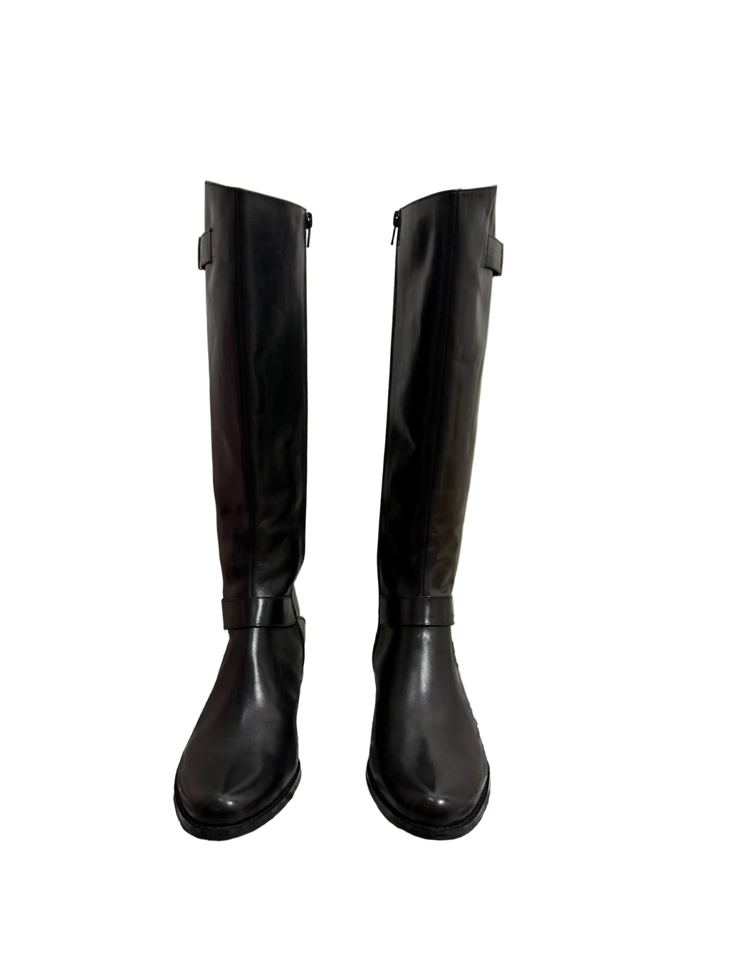 Wittner | Baya Knee-High Leather Boots | Black | Size 41