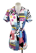Dangerfield New Wave Retro Playsuit (With Pockets!)