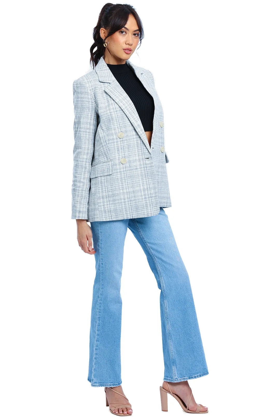 Staple the Label Hazel Tweed Blazer